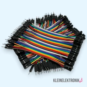 120-teiliges Jumper Wire Set – 10 cm | Buchse-zu-Buchse, Stecker-zu-Buchse, Stecker-zu-Stecker