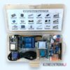 200073-2 Elektronik Starterkit mit ESP32-Modul – OLED, Sensoren, Breadboard & Zubehör – Ideal für Arduino & Maker