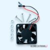 DC 5V Brushless Lüfter 40×40×10 mm – Leiser Mini-Lüfter mit Montageset für Raspberry Pi & 3D-Drucker