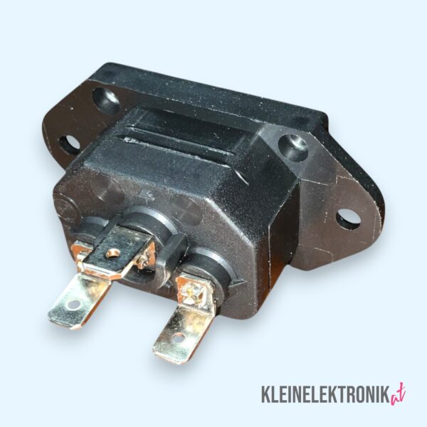 IEC320 C14 Netzsteckerbuchse – 250V 10A – Einbau-Steckdose für Netzteile & DIY-Projekte