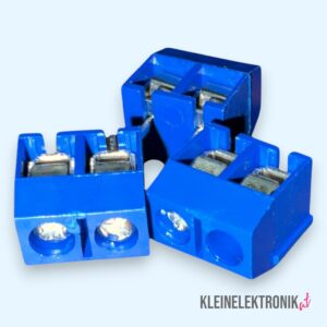 3× 2-polige Schraubklemme – Leiterplattenklemme für Arduino & DIY – Sichere Kabelverbindung