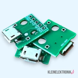3× Micro-USB Breakout Board – Micro-USB zu PIN-Header – Für Arduino, Raspberry Pi & DIY