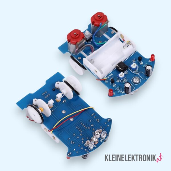 DIY Linienfolger Roboter Bausatz – Elektronik Löt-Lernset für Anfänger