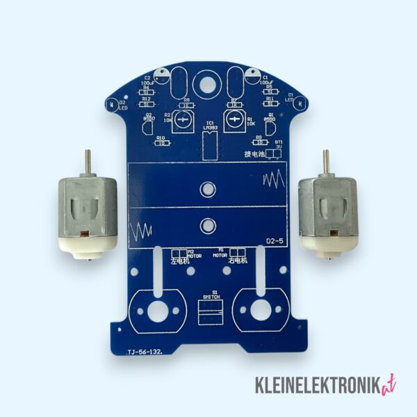 DIY Linienfolger Roboter Bausatz – Elektronik Löt-Lernset für Anfänger