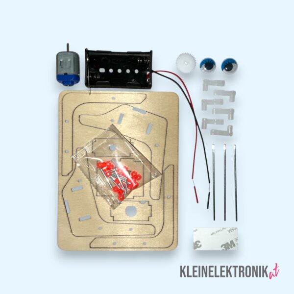 DIY Spinnen-Roboter Bausatz – Mechanisches Krabbeltier aus Holz zum selber bauen