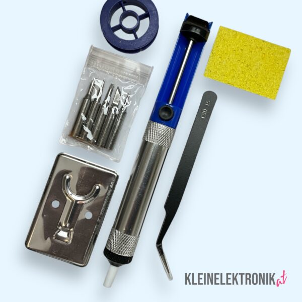 Digitales Lötset 80W mit LCD-Display | Einstellbare Temperatur & komplettes Zubehör