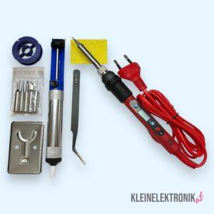 Digitales Lötset 80W mit LCD-Display | Einstellbare Temperatur & komplettes Zubehör