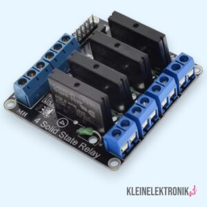 4-Kanal 5V Solid State Relais Modul (SSR) | OMRON G3MB-202P | 250V 2A für Arduino