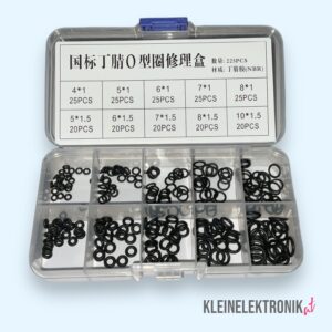 20251025_105233 O-Ring Sortiment 225-teilig NBR Dichtringe 10 Größen (4mm-10mm) in Sortimentsbox