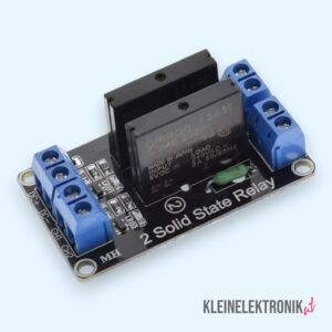 2-Kanal Solid State Relais Modul 5V DC – OMRON SSR 2A/240V AC für Arduino & MCU